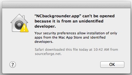 Mac Cannot Open App Due To Unidentified Developer